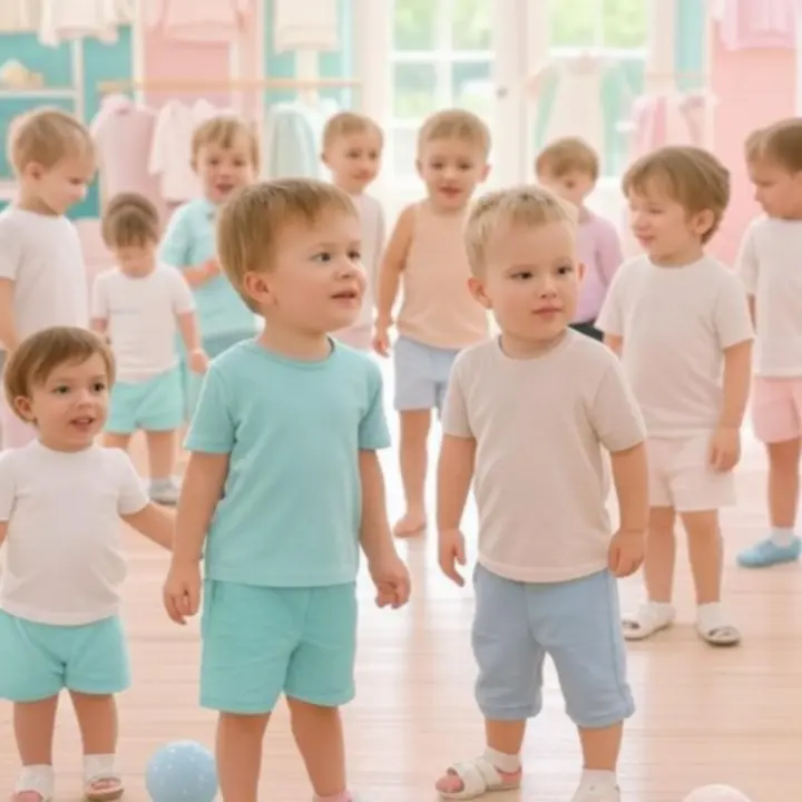 Pastelowy sklep z ubrankami dziecięcymi DailyKidsWear