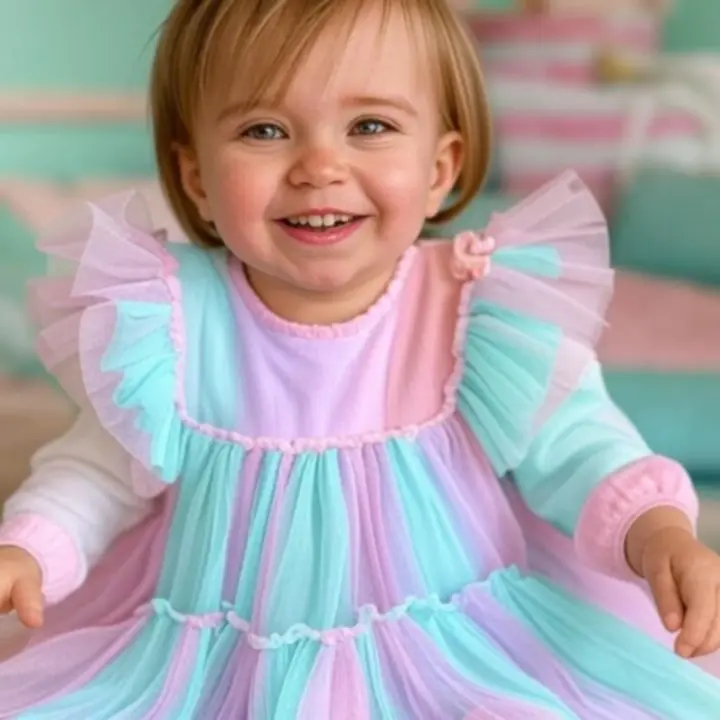 Wybrane bestsellery ubrań dziecięcych w pastelowych kolorach